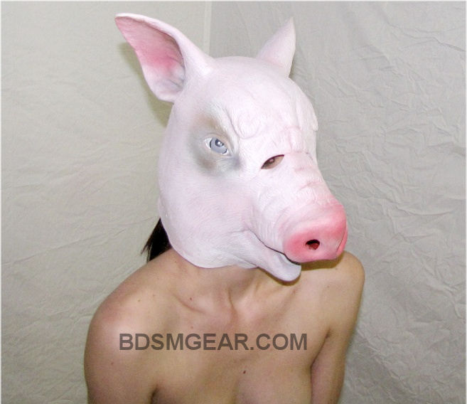 Bondage Mask Porn - Pig Mask